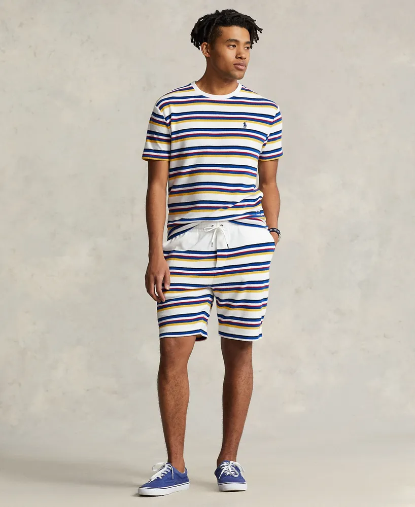 Polo Ralph Lauren Men's Classic-Fit Striped Terry T-Shirt