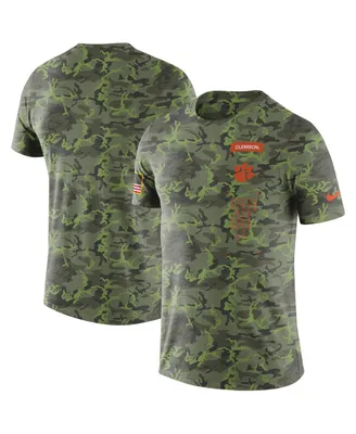 Men's Nike Camo Clemson Tigers Military-Inspired T-shirt