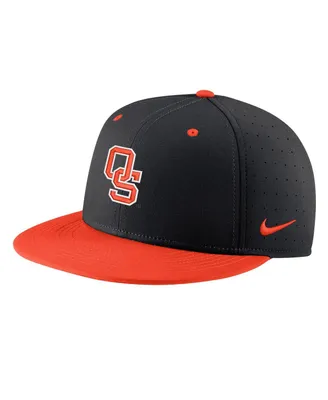 Men's Nike Oklahoma State Cowboys Aero True Baseball Performance Fitted Hat