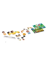 Melissa & Doug Wooden Magnetic Matching Picture Game With 119 Magnets and Scene Cards