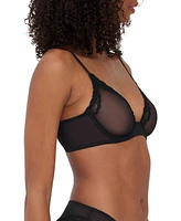Skarlett Blue Women's Passion Mesh Unlined Underwire Bra