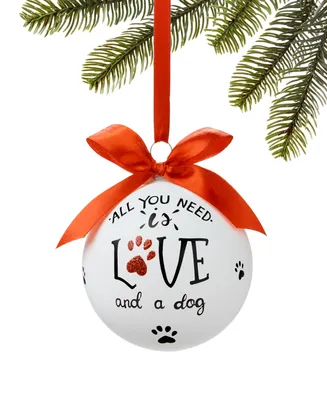 Holiday Lane Pets 2024 Ball Ornament, Created for Macy's