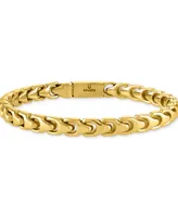 Bulova Men's Link Bracelet in Gold-Plated Stainless Steel