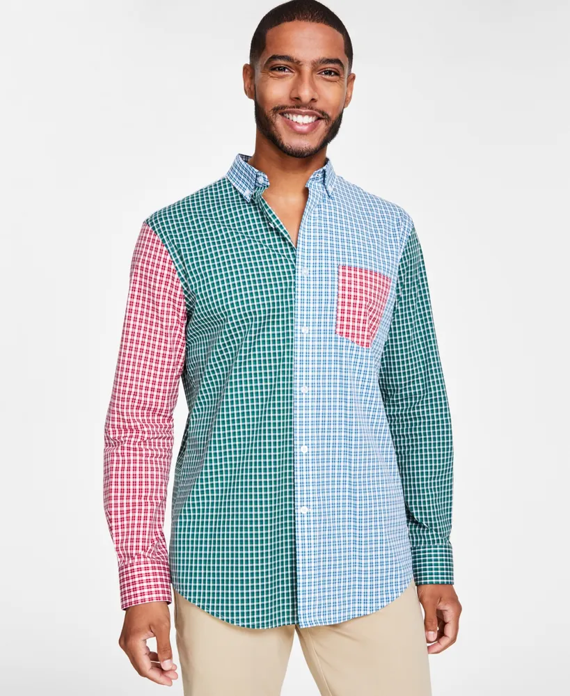 macy's men's long sleeve shirts