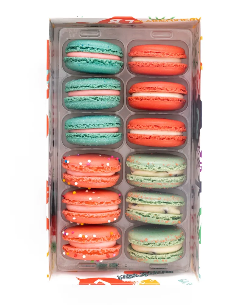 La Biscuitery The Graffiti Edition Box of 12 Macarons