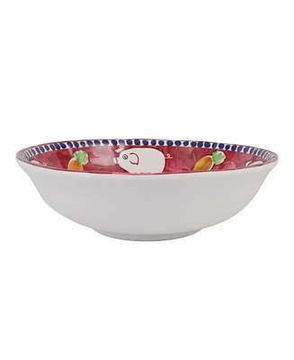 Vietri Melamine Campagna Porco Large Serving Bowl