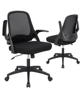 Mesh Office Chair Adjustable Rolling Computer Desk