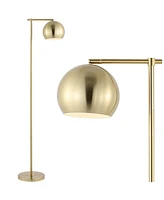 Eva 58.5" Modern Contemporary Iron Led Floor Lamp