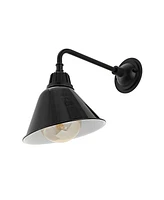 Croydon 9.63" 1-Light Farmhouse Industrial Indoor