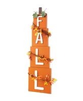 Glitzhome 36" H Wood "Fall" Porch Decor