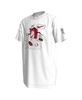 Big Boys and Girls Nike White Usmnt Boxy T-shirt