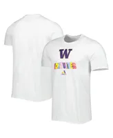 Men's adidas White Washington Huskies Pride Fresh T-shirt