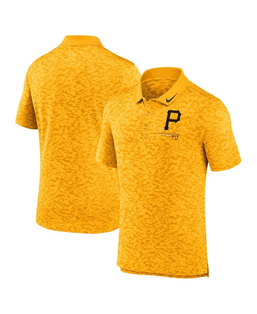 Men's Nike Gold Pittsburgh Pirates Next Level Polo Shirt