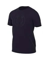 Men's Nike Navy Paris Saint-Germain Crest T-shirt