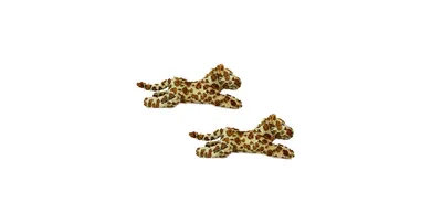 Mighty Safari Leopard, 2-Pack Dog Toys