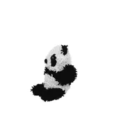 Mighty Jr Microfiber Ball Panda, 2-Pack Dog Toys
