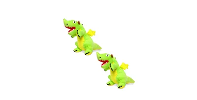 Mighty Dragon Green, 2-Pack Dog Toys