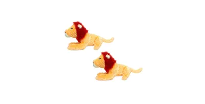 Mighty Safari Lion, 2-Pack Dog Toys