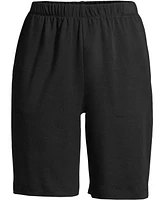 Lands' End Women's Plus Sport Knit High Rise Shorts