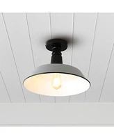 Camila 14" 1-Light Classic Industrial Indoor