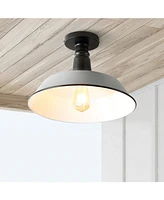 Camila 14" 1-Light Classic Industrial Indoor