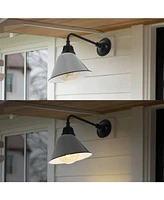 Croydon 9.63" 1-Light Farmhouse Industrial Indoor