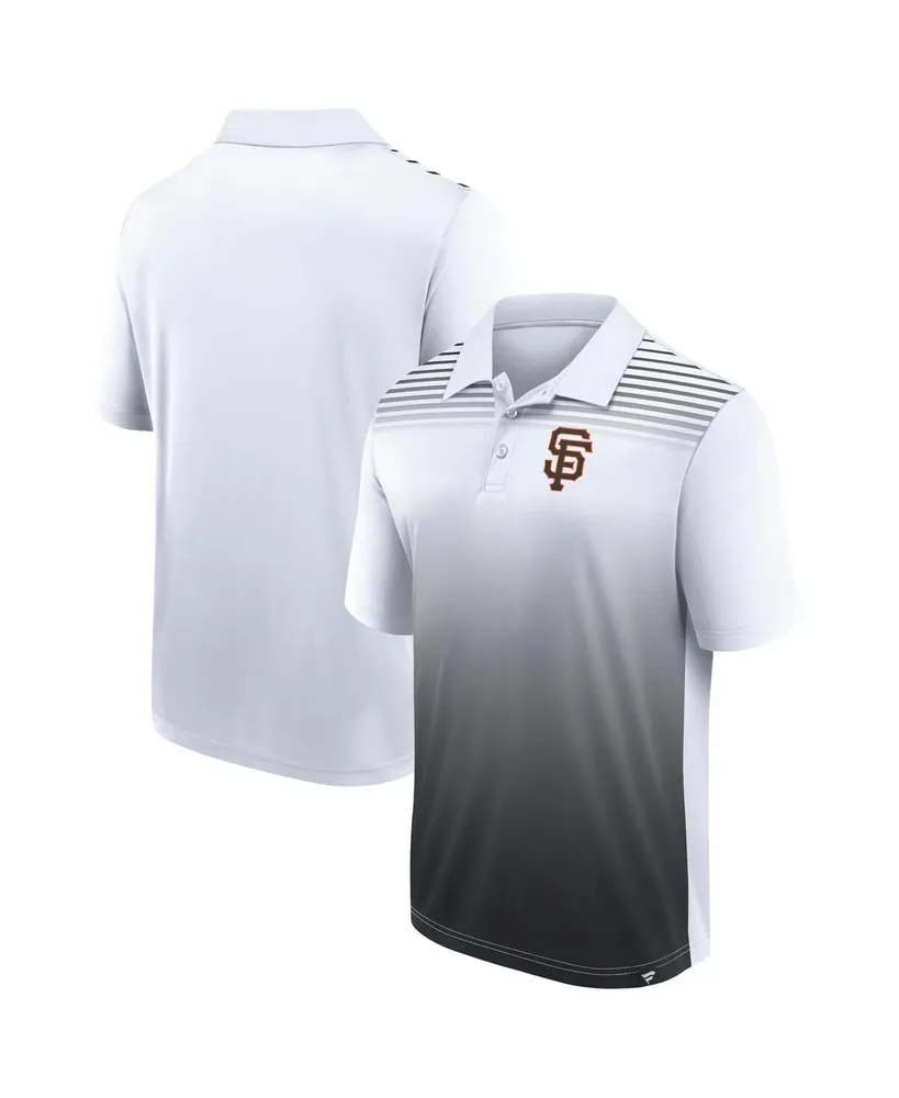 Men's Fanatics White, Black San Francisco Giants Sandlot Game Polo Shirt