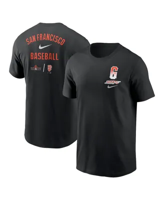 Men's Nike Black San Francisco Giants City Connect 2-Hit T-shirt
