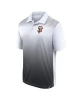 Men's Fanatics White, Black San Francisco Giants Sandlot Game Polo Shirt