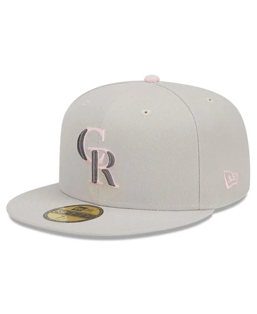 Men's New Era Khaki Colorado Rockies 2023 Mother's Day On-Field 59FIFTY Fitted Hat