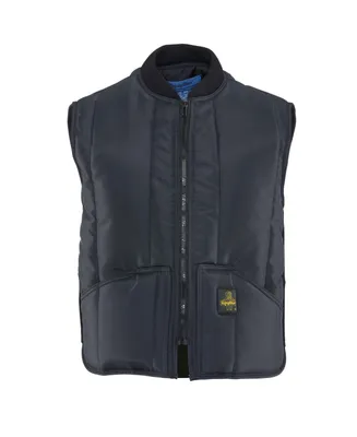RefrigiWear Big & Tall Iron-Tuff Water-Resistant Insulated Vest -50F Cold Protection