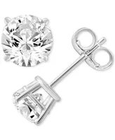 Diamond Stud Earrings (3/8 ct. t.w.) in 14k White Gold