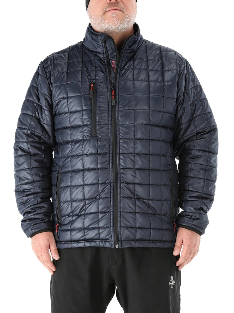 RefrigiWear Big & Tall EnduraQuilt Wayfinder Jacket - Durable Insulated Workwear Coat