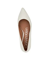 Calvin Klein Women's Gabrianna Pointed Toe Kitten Heel Pumps