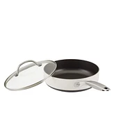 Anolon Achieve Hard Anodized Nonstick 3 Quart Saute Pan with Lid