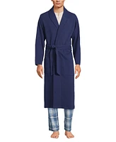 Lands' End Men's Waffle Robe