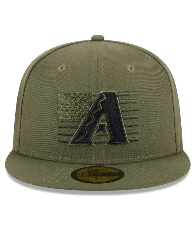 Men's Atlanta Braves New Era Green 2023 Armed Forces Day On-Field 59FIFTY  Fitted Hat