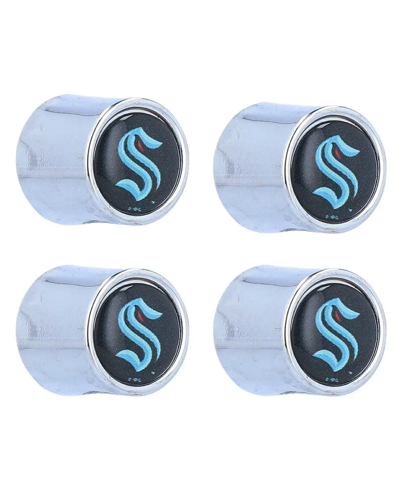 Seattle Kraken 4-Pack Valve Stem Cover Set