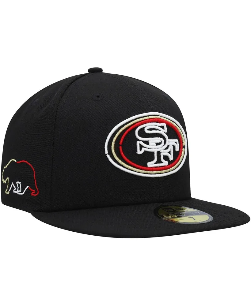 Men's New Era Cream San Francisco 49ers Retro 59FIFTY Fitted Hat