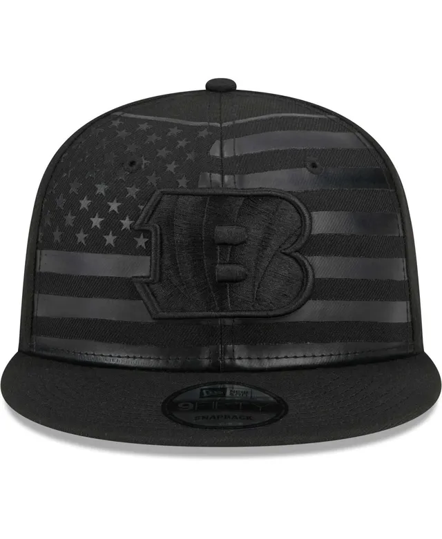 New Era Men's Black Cincinnati Bengals Collegiate Trucker 9FIFTY