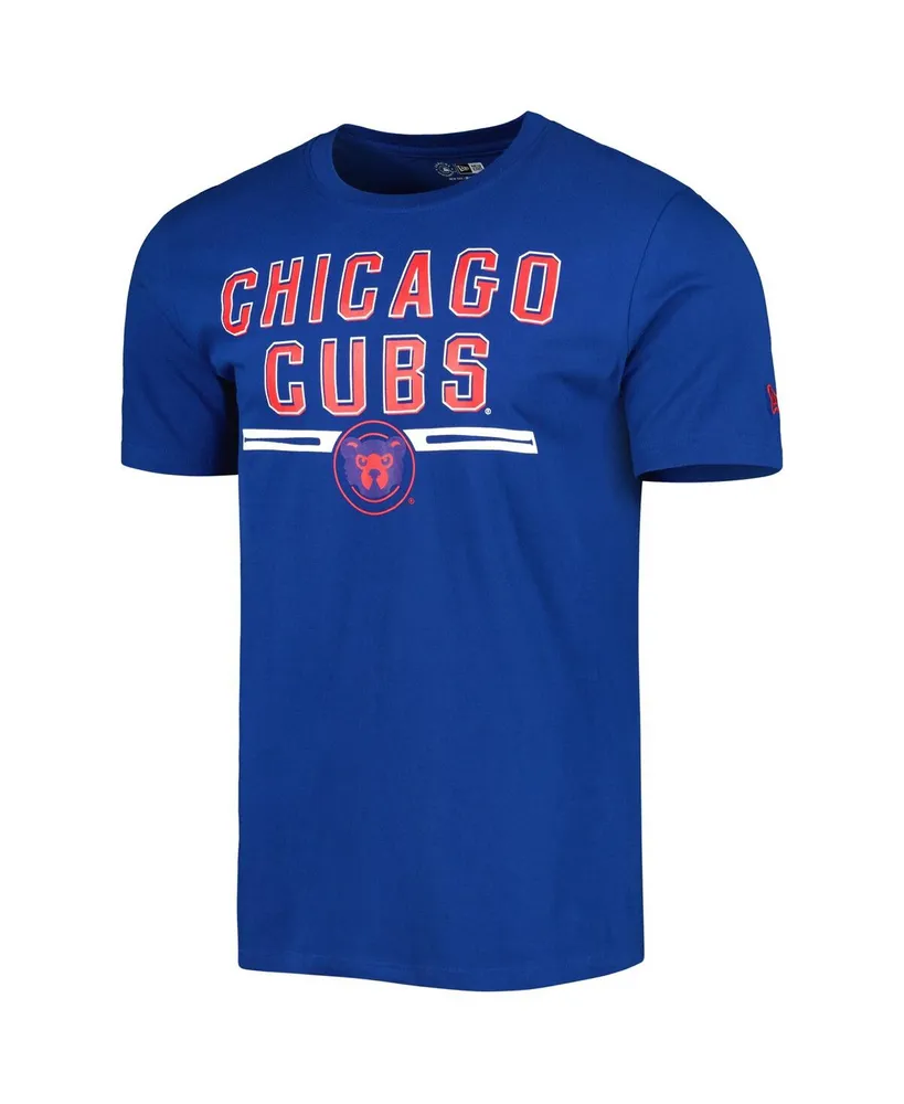 Men's New Era Royal Chicago Cubs Batting Practice T-shirt