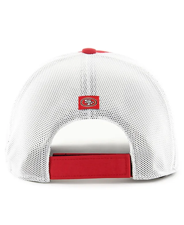 47 Brand Men's '47 Scarlet, Natural San Francisco 49ers Rawhide Trucker  Adjustable Hat - Macy's