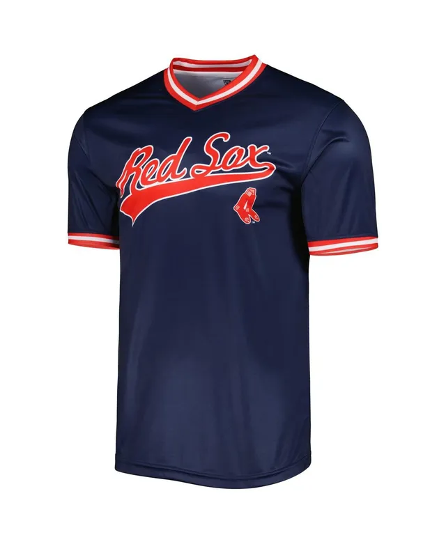 STITCHES Men's Stitches Navy/Red Chicago White Sox Cooperstown Collection V- Neck Team Color Jersey