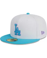 Men's New Era White Los Angeles Dodgers Vice 59FIFTY Fitted Hat