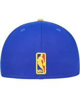 Men's New Era Blue York Knicks Side Patch 59FIFTY Fitted Hat