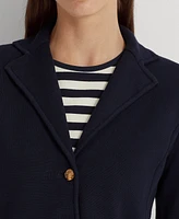 Lauren Ralph Sweater-Knit Blazer