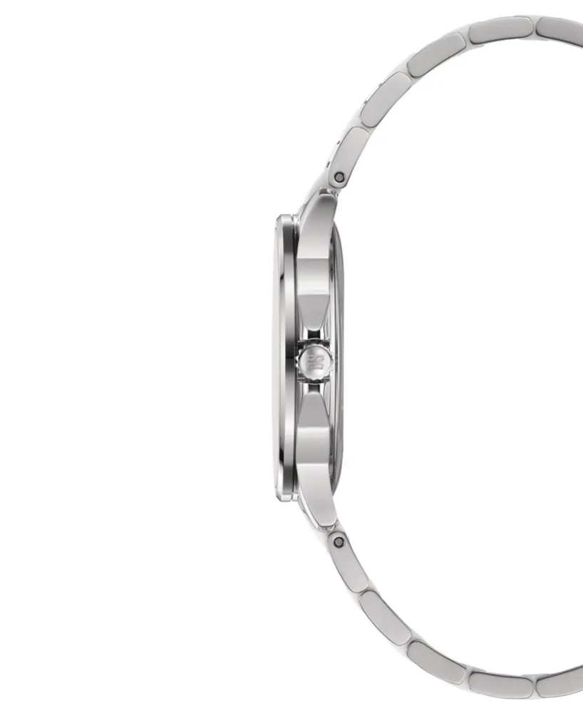 Certina Women's Swiss Ds-6 White Ceramic & Stainless Steel Bracelet Watch 35mm