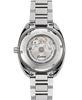 Certina Men's Swiss Automatic Ds-2 Stainless Steel Bracelet & Brown Leather Strap Watch 41mm Gift Set