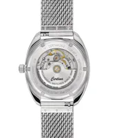 Certina Men's Swiss Automatic Ds-2 Stainless Steel Mesh Bracelet Watch 40mm