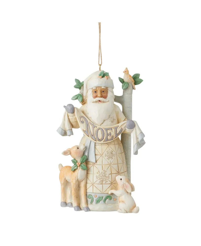 Jim Shore Woodland Santa Noel ornament Figurine